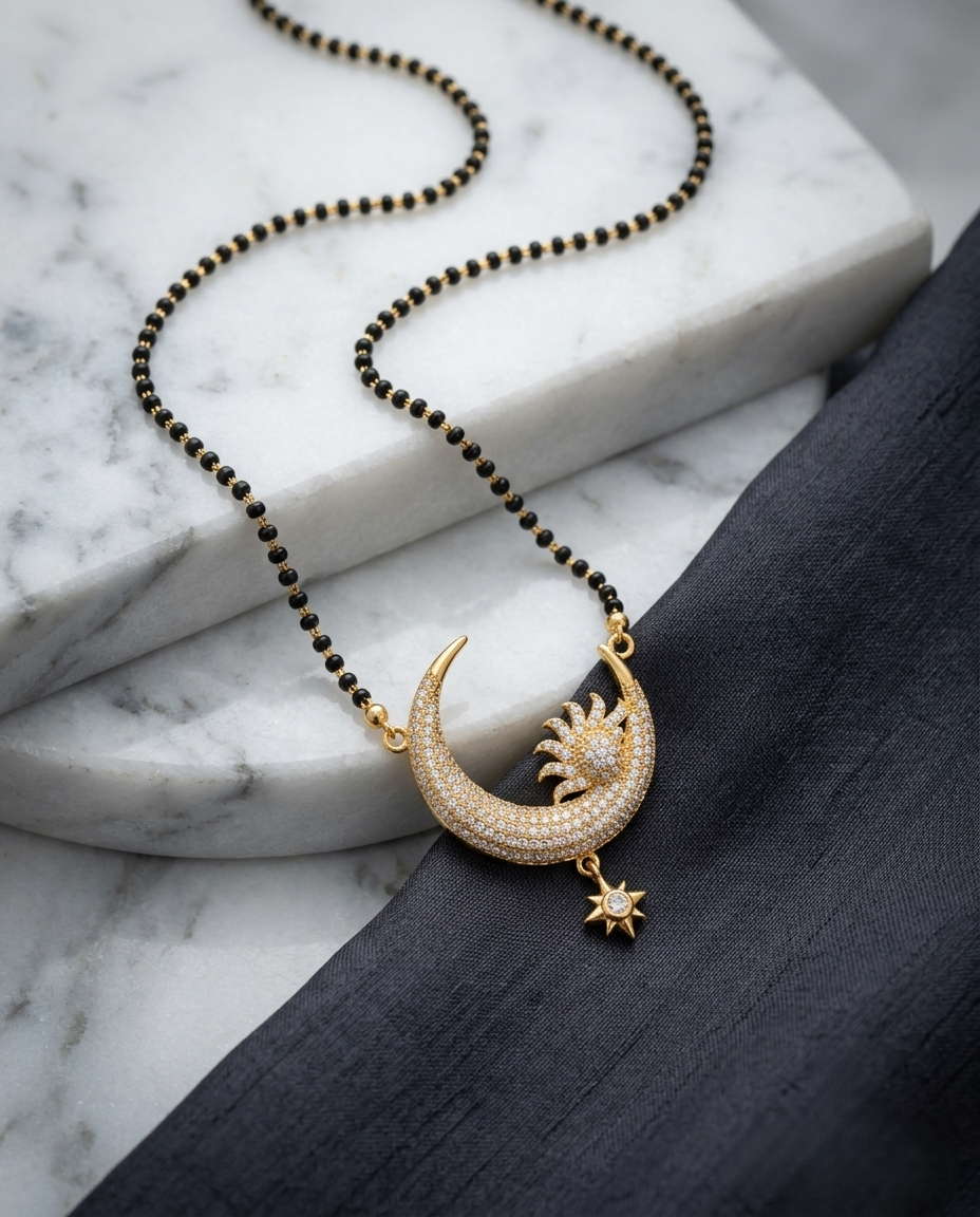 Maya Mangalsutra | Elegant Gold & Diamond Designs