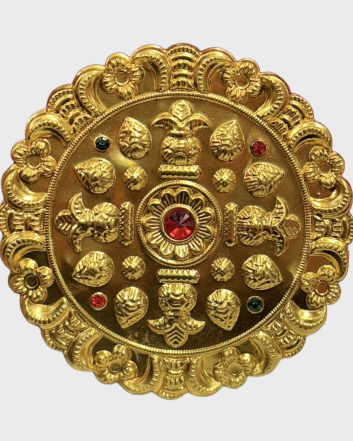 Traditional Nepali Sirful – Handcrafted Forehead & Hair Ornament | Ethnic Bridal Jewelry