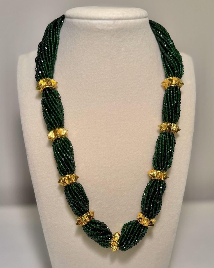 Nepali Naugedi Crystal Bead Necklace