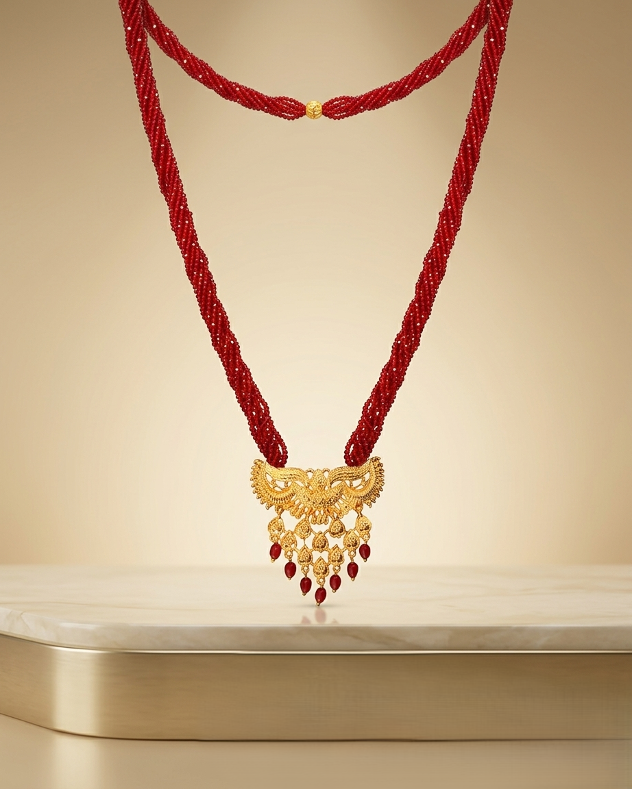 Royal Crimson Heritage Necklace