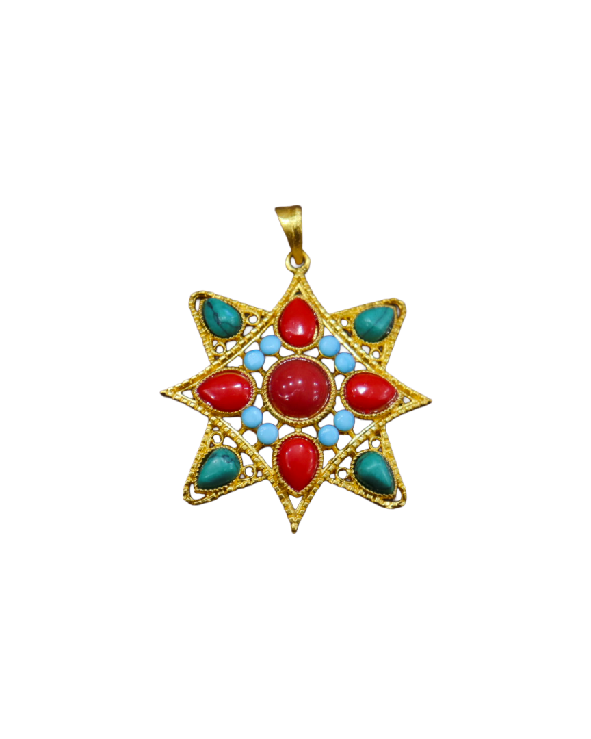 Tibetan Ghau Prayer Box Pendant | Sacred Buddhist Amulet