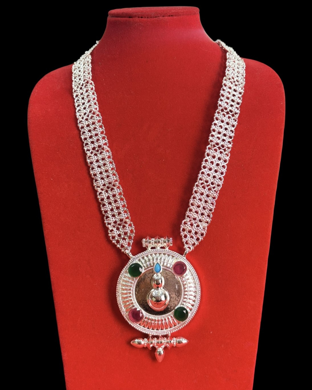 Traditional Nepali Chadra Hara – Handcrafted Gold-Inspired Layered Necklace | Ethnic Cultural Jewelry